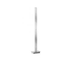 WOFI 3379.02.70.7000 Lampadaire Aluminium, Integriert, 38 W, Silber, 26.4 x 16.399999999999999 x 141 cm
