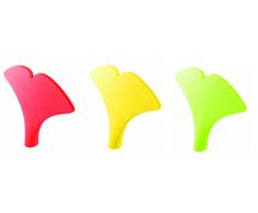 Pusher Leaf Entonnoir, en Silicone, Multicolore