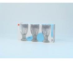 Bormioli Rocco Lot de 3 Verres à Pied Ciao en Verre pour vin