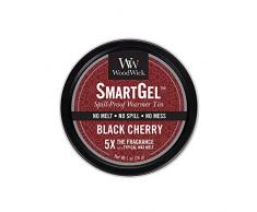 WoodWick SmartGel coupelle parfumée pour diffuseur, sans flamme et sans risque de renversement, Cerise griotte