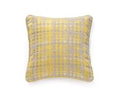 Sancarlos Kara Coussin Jaune 55 x 55 cm