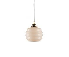 Embassy Interiors Suspension & Pendentifs Opale Verre Blanc Or 25 W