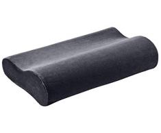 Oreillers et matelas de santé Elsa - housse de rechange 50/11 cm anthracite