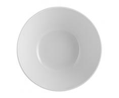 Home Merano Saladier, Porcelaine, Blanc