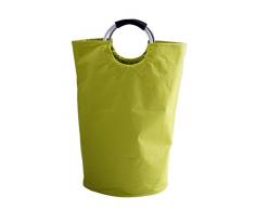 RIDDER ColorÃ© Panier Ã Linge en Coton Oxford Vert Env. Ã 36 x 64 x 54 cm