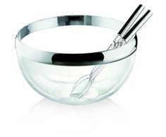 Guzzini, Set Ã Salade: Saladier Ã24 Et Couverts, 25 x 15,5 x h25 cm