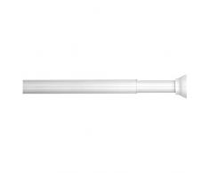Sealskin Barre pour Rideau de Douche, Extensible, métal, Blanc, 2 x 2 x 115 cm