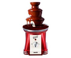 Salco SNS-910 Retro Fontaine à chocolat Rouge