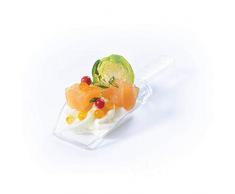 Plastella 052409CR Verrine, PS, Cristal, 8,7 x 3,7 x 1,3 cm