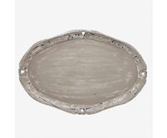 Better & Best 2622172 Plateau dÃ©coratif en Bois, Gris, Unique