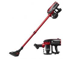 Di4 Ultraforce 600, aspirovac ultraforze 600W, Aspirateur sans Fil, Cyclone Technologie, 0.6L, filtte HEPA, Accessoires, Rouge, 540 X 230 X 210