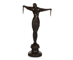 Arte Dal Mondo EPA160.01 Sculpture avec Socle, Bronze, 73 x 46 x 20 cm