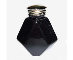 Better & Best Bocal en Diamant Bas Noir/argenté Dimensions 5 x 9 x 11 cm Matière : Céramique/métal Taille Unique