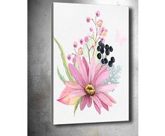 Bonamaison Peinture sur toile, multicolore, 50 x 70 cm - ConÃ§u et fabriquÃ© en Turquie