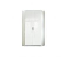 INSIDE Armoire dangle COOPER blanche avec 2 portes battantes