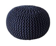 TODAY 232983 Pouf, Bleu, 45x30