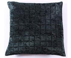 La Finesse Housse de Coussin carrÃ©e dÃ©corative 50 x 50 cm pour la Maison en Coton pour Le Salon, Le canapÃ©, la Chambre Ã Coucher cph9, Textile colorÃ©, Taille Unique