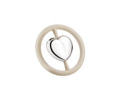 Zilverstad Hochet CÅur en 7,5Â cm plaquÃ© Argent