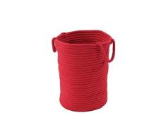 Thedecofactory 450428 Tapis Rouge 45X30X40 Coton Tamtam, 30 x 45 x 1,5 cm