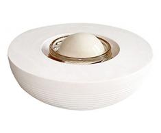 Takayaka 1206 Stuck Oleophore A1 Diffuseur de Parfum Plâtre Renforcé Blanc 5 cm