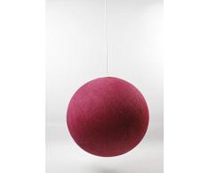 Cotton Ball Lights Lampe suspension 36Â cm, coton, cyclaam