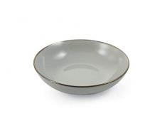 Villa DEste Home Tivoli 2195289 Royal Passion Lot de 6 assiettes creuses Gris clair