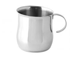 HABI Pot Ã Lait, 1200Â ML, Acier Inoxydable, 18Â x 12Â x 14Â cm