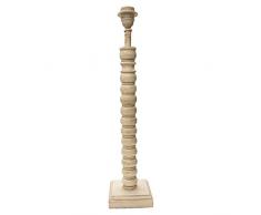 Better & Best 0051162Â âÂ lampe de table avec tube Plastifiee avec socle carrÃ©, couleur bois blanc