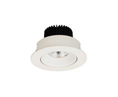 Opple 140049625 LED Spot, Aluminium/Plastique, 9 W, Blanc, 10.90 x 10.90 x 6.00 cm