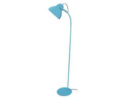 Tosel 95351 Lampe Bureau, 1 Lumière, Acier, E27, 40 W, Bleu, 25 x 150 cm