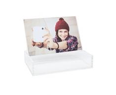 Deknudt Album Photo - Boîte Photo, Résine, Transparent, 10 x15 cm