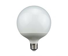 Lighted Ampoule Globe LED E27, 11 W, Blanc, 120 x 155 mm