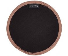 Manostiles Danish Design Co. Set de Table, Noir/Marron, Taille Unique