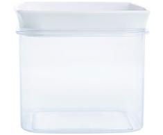 Excelsa Store Up Bocal Cadre, Plastique, Transparent 11x11x10 cm Transparent