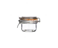 Karis 0025.496 TERRINE 0,125 L Armature Metal + Joint Verre, Transparent, 11,5 x 8 x 7,5 cm