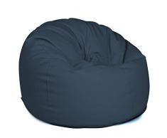 Outbag Donut Pouf, Shark Gris, 90 x 90 cm