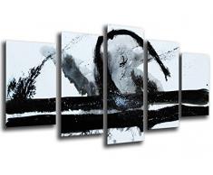 Tableau Moderne Photographique, Impression sur bois, Image dart abstrait, 165 x 62 cm, ref. 26187