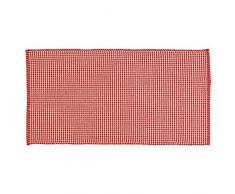 FERIDRAS reconnaissante Tapis, Coton, Rouge, 60Â x 120Â x 72Â cm