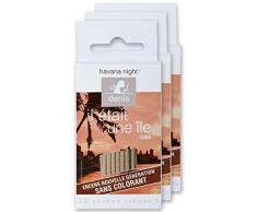 Le Chat 1190624 Lot de 3 packs de 20 Encens japonais CUBA / parfum havana night