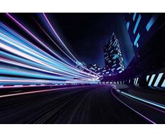 Papier Peint dÃ©co poster LAZER RACE 3 x 2,70 m | DÃ©co et photo murale XXL QualitÃ© HD Scenolia