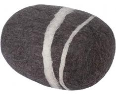 Myfelt Béla Coussin en Galets et Laine, Laine, Oscar, 60 x 48 x 31 cm (XL)