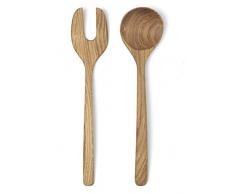 Rosendahl Cutlery Sets Oak Set de couverts Ã salade en bois