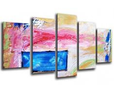 Tableau Moderne Photographique, Impression sur bois, Image dart abstrait, 165 x 62 cm, ref. 26179