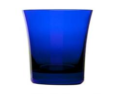 Verre de SÃ¨vres 70373-05 Gobelet Whisky, Bleu Cobalt, Vertigo Couleurs, Verre