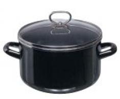 KRÃGER 317169000 Cocotte âBrillantâ 16 cm, Acier Inoxydable, Viande