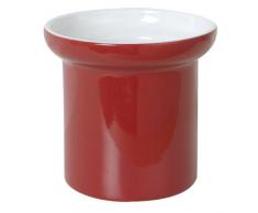 Enzo Rodi - Aloa 668452 Pot de Rechange du Pot Ã Balai CÃ©ramique Rouge