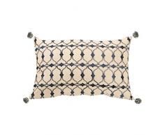 Ostaria Coussin rectangulaire Motif Oriental, Coton, Multicolore, 50Â x 12Â x 30Â cm