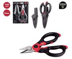 DOGHER Ciseaux Ã©lectriques Extra Cut-Pro 145 mm 296-009, Rouge, 0