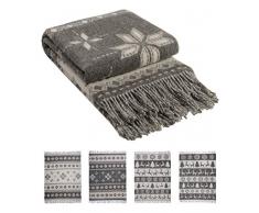 STTS International Couverture en Laine Polaire très Douce 140 x 200 cm