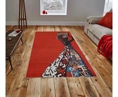 Mon Desire Tapis de Protection, Multicolore, 80X120